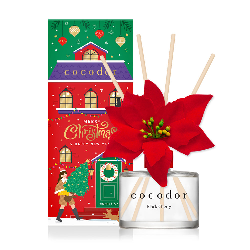 2022 Christmas Reed Diffuser / 200ml / Poinsettia