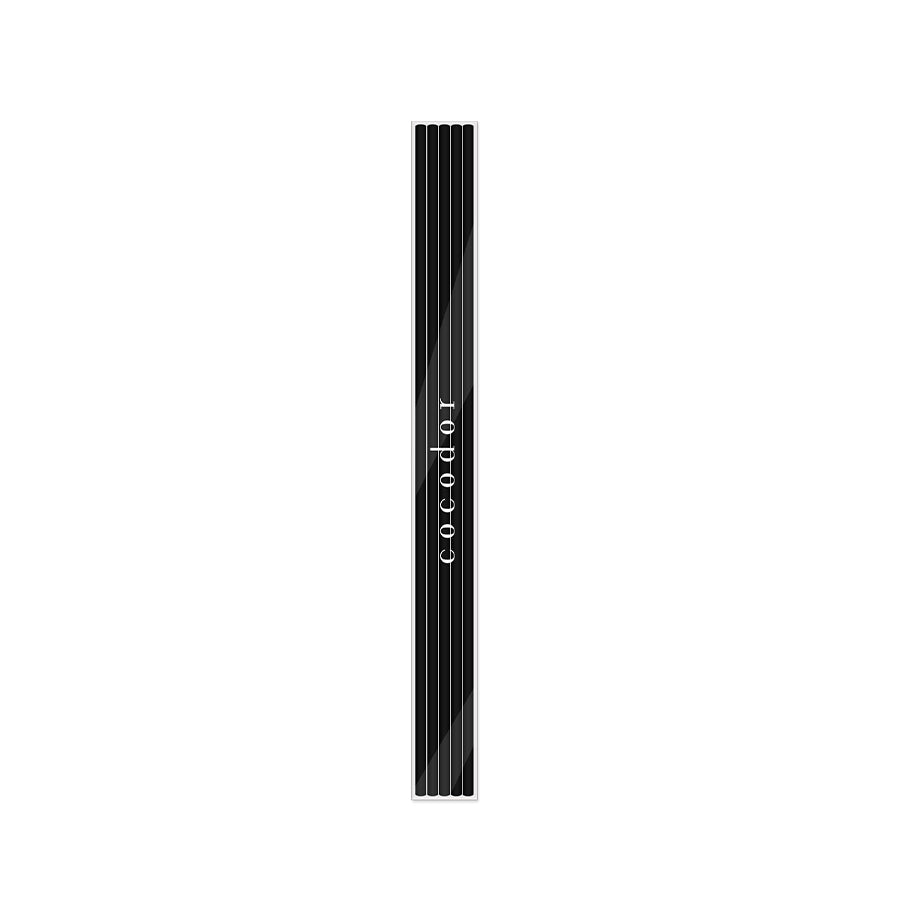 Fiber Reed Stick / 20cm / Black / 5 PCS