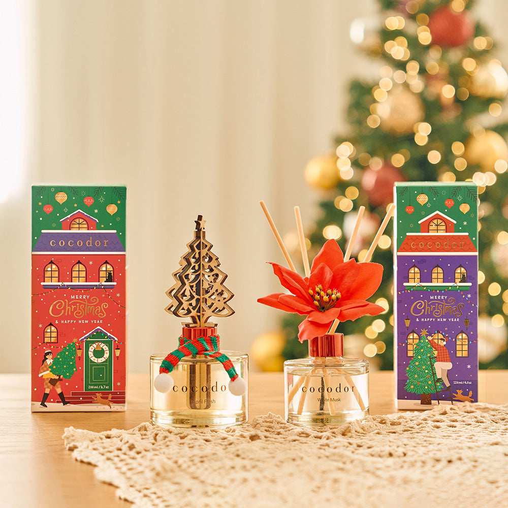 2022 Christmas Reed Diffuser / 120ml / Poinsettia – COCODOR GLOBAL