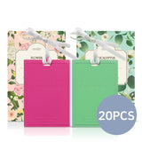 Scented Card Air Freshener / 6 Fragrances / 20 PCS