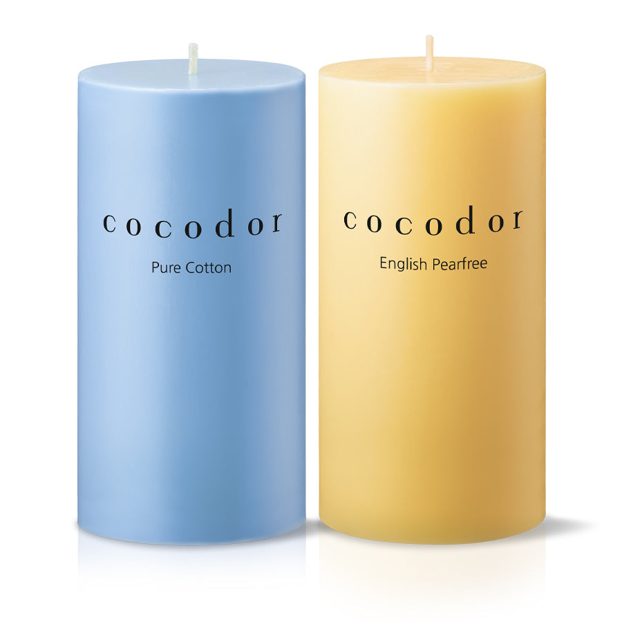 Aroma Pillar Candle / Large / 2 pack [Build Your Own]