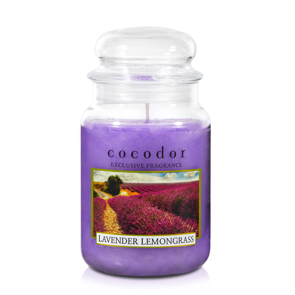 Large Jar Candle [Lavender & Lemon Grass]