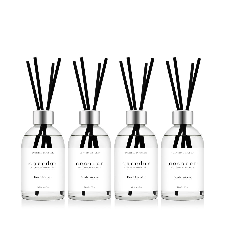 White Label Reed Diffuser / 200ml / 4 pack [Build Your Own]