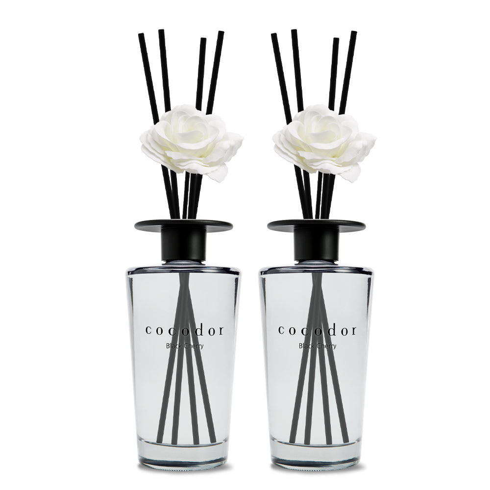 White Flower Reed Diffuser / 500ml / 2 pack [Build Your Own]