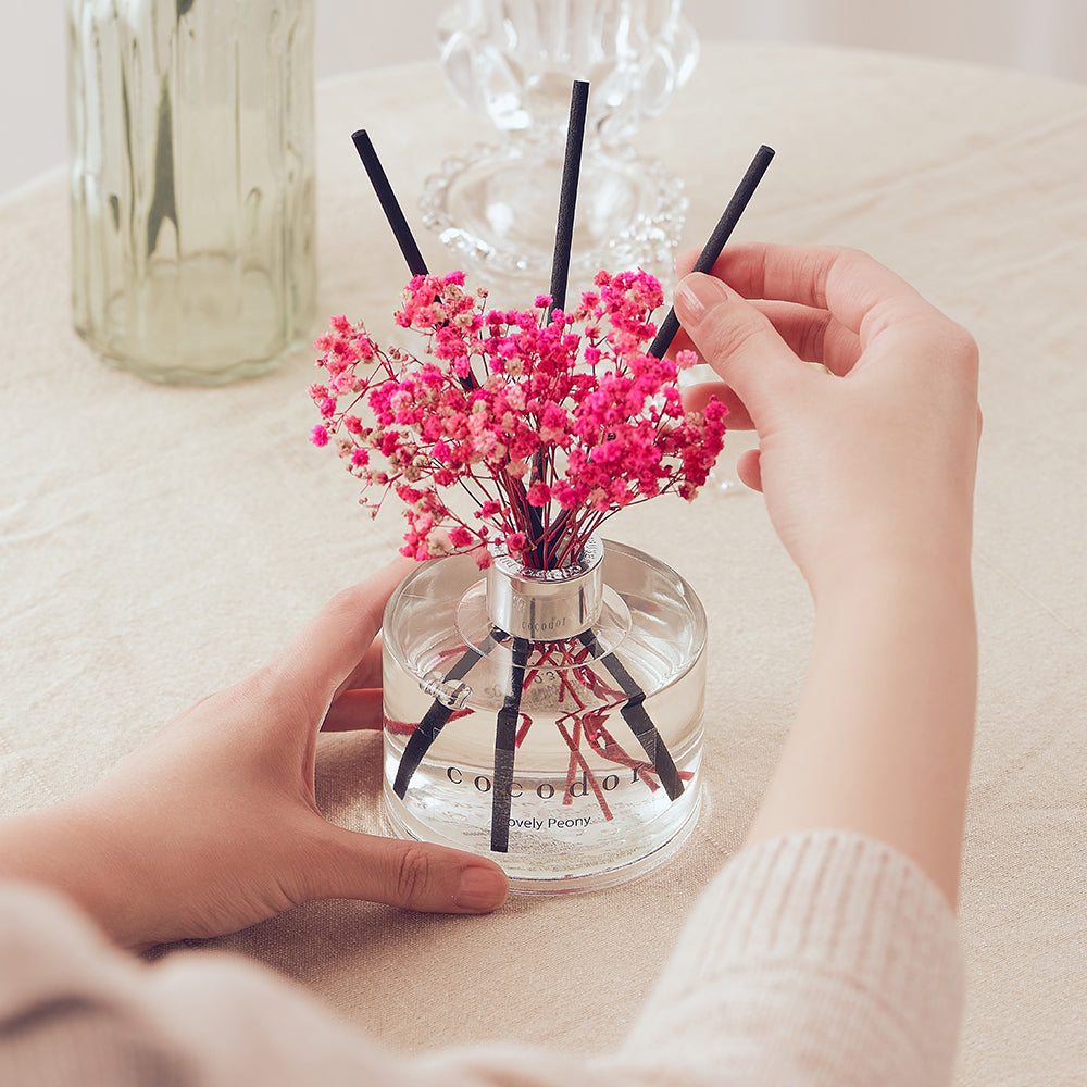 Flower Diffuser / 200ml & refill / 200ml [Build Your Own]